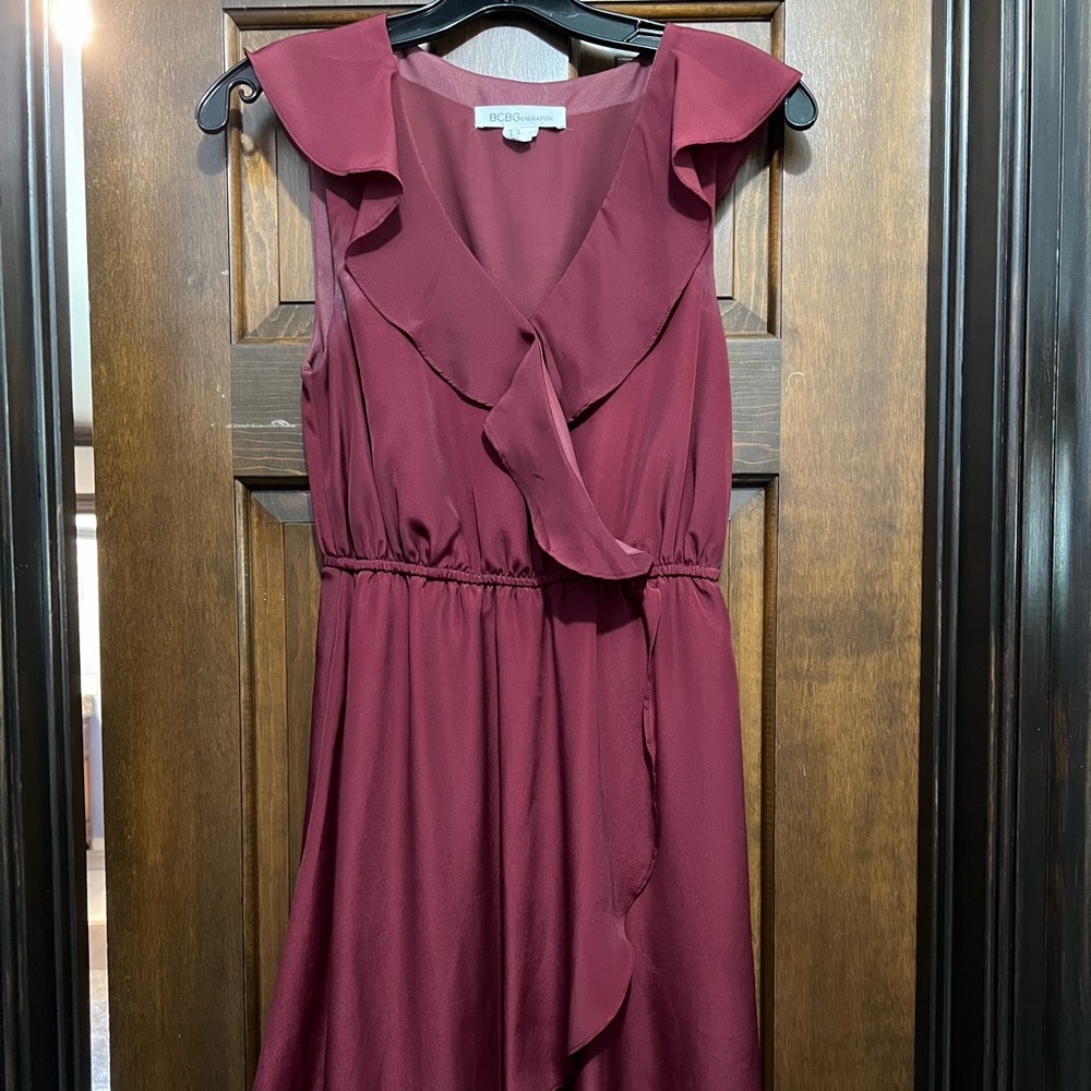 Maroon BCBGeneration Dress